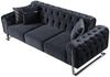 Villa Möbel Sofa Nova, 1 Stk. 3-Sitzer, mit Relax-/Bettfunktion durch umklappbare Rückenlehne Bild 5