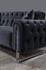Villa Möbel Sofa Nova, 1 Stk. 3-Sitzer, mit Relax-/Bettfunktion durch umklappbare Rückenlehne Bild 3