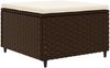 vidaXL 5-tlg. Garten-Lounge-Set mit Kissen Braun Poly Rattan 3308057 Bild 4