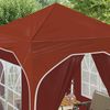 vidaXL Pop-up Partyzelt 192 x 192 x 245 cm Terrakotta 42019842 Bild 4