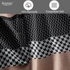 Buymax Bettwäsche, Renforcé, 2 teilig, Bettbezug-Set 135x200 cm 100% Baumwolle mit Reißverschluss, Streifen Bild 2
