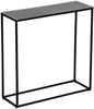 Konsolentisch ANNI aus Metall in Schwarz Silber, Breite 80cm Bild 2