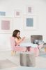 roba Kindersofa 'Lil Sofa' mit stabilen Holzfüße - Samtstoff - Rosa / Mauve Bild 5