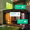 LA CUTE Deckenstrahler Alexa Google Home Wlan Smart RGBW LED Glühbirne E27, Farbwechselnd, LED wechselbar, neutral, tageslicht, RGB, Farbwechselnd, Smart Home kompatibel, Energiesparend Bild 3