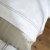Pure cottom Bettwäsche Baumwoll-Satin Bettwäsche taupe/weiß, Baumwoll-Satin, verschiedene Größen Bild 4