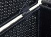 3er-Mülltonnenverkleidung HWC-E25, Mülltonnenbox Mülltonnenabdeckung, Poly-Rattan 3x120l ~ schwarz Bild 5