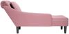 vidaXL Chaiselongue mit Kissen und Rechter Armlehne Rosa Samt 4009775 Bild 5