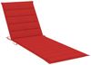 vidaXL Garten-Sonnenliege mit Tisch und Auflage Kiefer Imprägniert 3065960 Bild 5