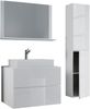 VCM Badmöbel Waschtisch Lendas 915210 Weiß H. 150 x B. 80 x T. 51 cm Bild 2