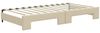 vidaXL Tagesbett Ausziehbar mit Schubladen Creme 100x200 cm Stoff 3196641 Bild 5