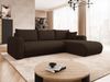 Ecksofa Eliwo Cord (Farbe: Poso 06) Bild 3