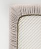 fleuresse Mako-Satin Spannbettlaken Bettlaken Colours 200x200 cm Porzellan Bild 2