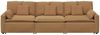 vidaXL Modulares Sofa mit Kissen Beige 3321116 Bild 5