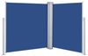 vidaXL Ausziehbare Seitenmarkise Blau 160 x 600 cm 48464 Bild 4