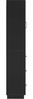 vidaXL Schrankset 2 pcs Schwarz 33 x 34,5 x 87 cm Holzwerkstoff 3416809 Bild 5