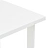 vidaXL Gartentisch Weiß 80x75x72 cm Kunststoff 48802 Bild 5