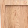 vidaXL Tischplatte Hellbraun 140x60x(2-4)cm Massivholz Eiche Behandelt 3156381 Bild 5
