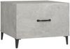 vidaXL Couchtisch mit Metallbeinen Betongrau 50x50x40 cm 812734 Bild 2