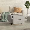 vidaXL Couchtisch mit Metallbeinen Betongrau 50x50x40 cm 812734 Bild 3