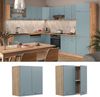 Hängeschrank R-Line Blau-Grau 60 cm Vicco Bild 2