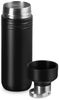 Le Creuset Trinkflasche 1L Schwarz Matt Edelstahl Bild 4
