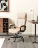Chefsessel PROUD Kunstleder Beige Bild 3