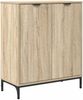 vidaXL Sideboard Sonoma-Eiche 69,5 x 33 x 82 cm Holzwerkstoff 883426 Bild 2