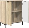 vidaXL Sideboard Sonoma-Eiche 69,5 x 33 x 82 cm Holzwerkstoff 883426 Bild 5