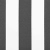 vidaXL Markisenersatzstoff Anthrazit und Weiß 400 x 300 cm Polyester 3444281 Bild 3