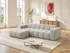 Vente-unique - CALESO Sofa Stoff Beige - B 163 cm x H 69,5 cm x L 284 cm Bild 1