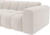 Vente-unique - CALESO Sofa Stoff Beige - B 163 cm x H 69,5 cm x L 284 cm Bild 4