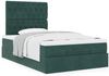 vidaXL Ottoman-Bett mit Matratzen Dunkelgrün 120x200 cm Samt 3313538 Bild 4