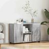 Sideboard, Kommode mit Regal Graues Sonoma 88,5 x 30,5 x 55,5 cm j2043p Bild 2