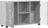 Sideboard, Kommode mit Regal Graues Sonoma 88,5 x 30,5 x 55,5 cm j2043p Bild 5