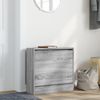 vidaXL Schuhregal Grau Sonoma 60x21x57 cm Holzwerkstoff 839887 Bild 3