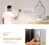 EMKE LED Badspiegel ф60cm Touch Beschlagfrei 3 Lichtfarben Dimmbar IP44 Energiesparend Badezimmerspiegel mit Beleuchtung Bild 2