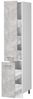 Hochschrank R-Line Beton 30 cm mit Türen Vicco Bild 5
