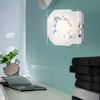 LED Wandleuchte, Kristalle, Glas, Chrom, L 12cm Bild 4