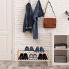Bambus Schuhregal 2 Etagen stapelbar Bild 5