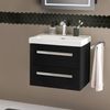 LANZET K1 Waschbeckenunterschrank 59 cm, Anthrazit Bild 2