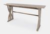 Livin Hill Avola AV1933-74 Stehtisch mit Hockern, Akazienholz, Furnier, Stoff, 91,5 x 46 x 188 cm Bild 4
