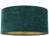 BPS Koncept 0E0-160-40 Hängeleuchte GLAMOUR Velourss strukturiert auf PVC-Basis grün, gold 1xE27 60W H:102 Ø40cm dimmbar Bild 4