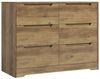 HOMECHO Kommode, mit Schubladen Schubladenschrank Komodenschrank Schlafzimmer Bild 4