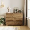 HOMECHO Kommode, mit Schubladen Schubladenschrank Komodenschrank Schlafzimmer Bild 2