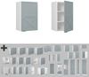 Hängeschrank Fame-Line Hellblau-grau 45 cm Vicco Bild 5