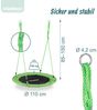 Relaxdays Nestschaukel 110 cm Bild 5