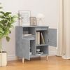 vidaXL Sideboard Betongrau 60x35x70 cm Holzwerkstoff 821144 Bild 3