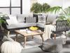 Beliani 'ALCAMO' Ecksofa Lounge Set, Akazienholz Schwarz Bild 3