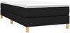 vidaXL Boxspringbett mit Matratze Schwarz 90x200 cm Stoff, Härtegrad: H2 [3144145] Bild 3