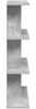 vidaXL Wandregal Wandhalterung Betongrau 56 x 20 x 90 cm Holzwerkstoff 8012071 Bild 4